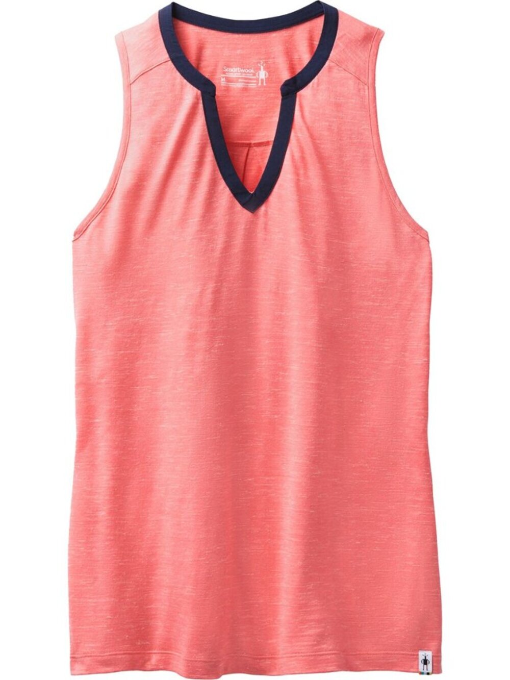 Smartwool Women's Tank Top - XS - Everyday Exploration merino hemp coral navy